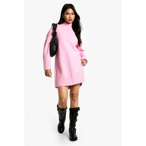 Robe Courte Oversize À Coutures Apparentes - S - boohoo - Modalova