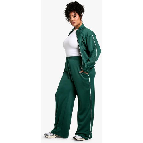 Grande Taille - Jogging Droit Taille Basse - 46 - boohoo - Modalova