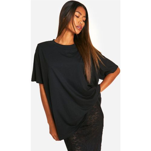 T-Shirt Oversize À Épaules Matelassées - 34 - boohoo - Modalova