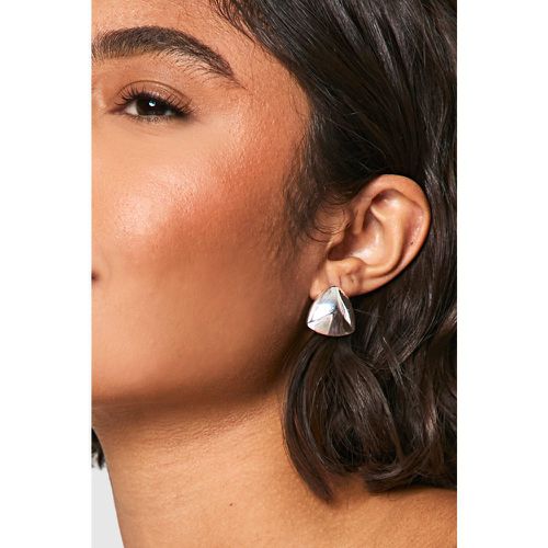 Boucles D'Oreilles Triangle - One Size - boohoo - Modalova