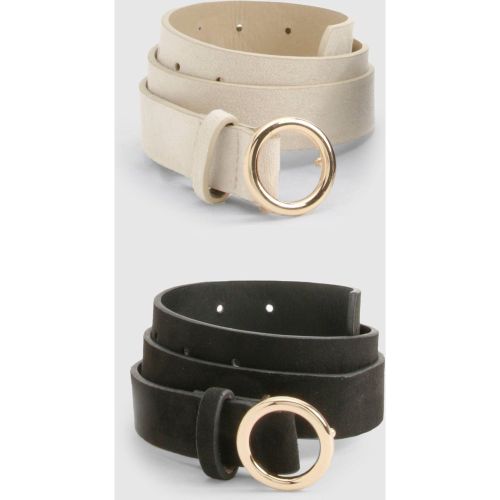 Lot De 2 Ceintures En Synthétique - S - boohoo - Modalova