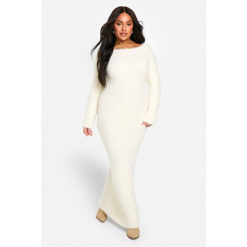 Grande Taille - Robe Longue En Maille - 48-50 - boohoo - Modalova