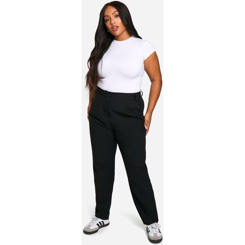 Grande Taille - Pantalon Droit Habillé - 44 - boohoo - Modalova