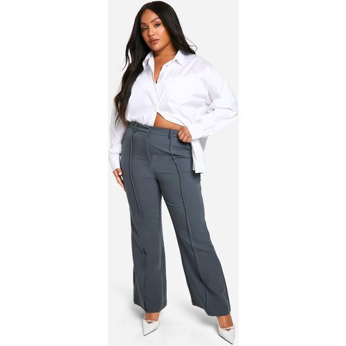 Grande Taille - Pantalon Flare Habillé - 46 - boohoo - Modalova