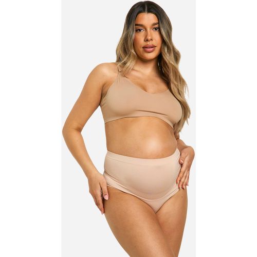 Maternité - String De Grossesse Sans Coutures - L - boohoo - Modalova