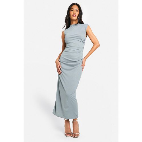 Robe Longue Froncée Transparente - 38 - boohoo - Modalova