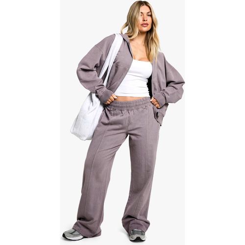 Jogging Droit Premium Surteint - M - boohoo - Modalova