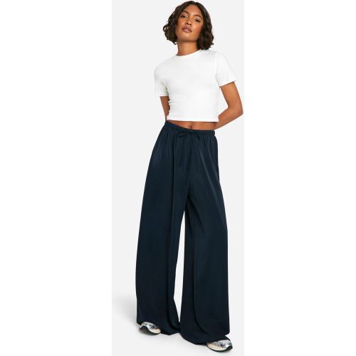 Tall" - Pantalon Large Tissé - 36 - boohoo - Modalova