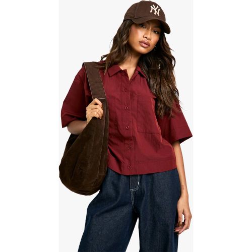 Chemise Oversize Utilitaire - -- - 34, - boohoo - Modalova