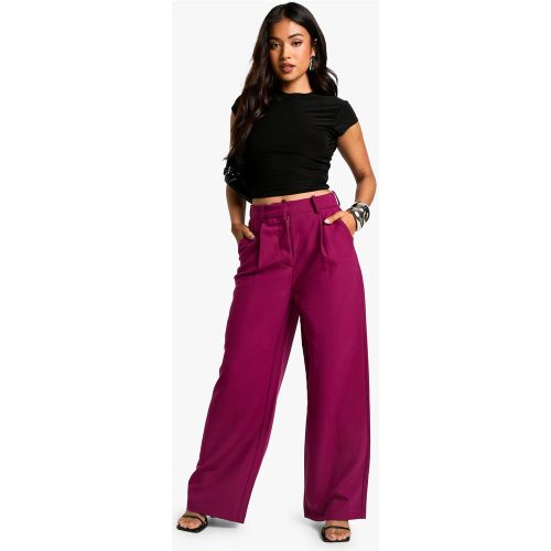 Petite" - Pantalon Large Habillé - 34 - boohoo - Modalova