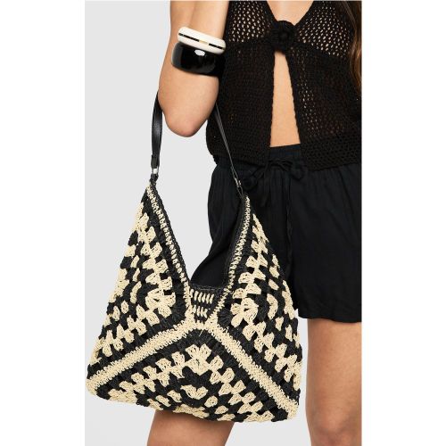 Tote Bag En Crochet - One Size - boohoo - Modalova