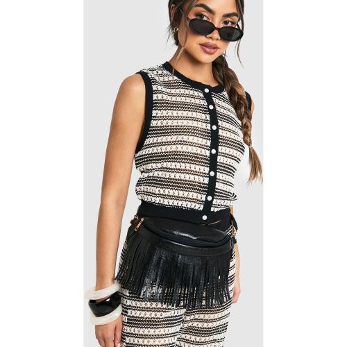 Sac À Bandoulière Texturé - One Size - boohoo - Modalova
