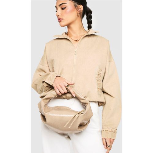 Sac À Main Texturé Verni - One Size - boohoo - Modalova