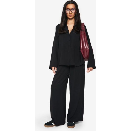 Ensemble Oversize Avec Chemise Et Pantalon - 34 - boohoo - Modalova