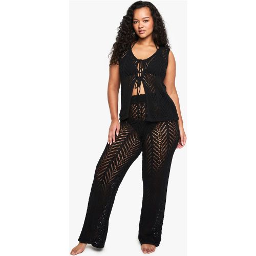 Grande Taille - Pantalon Large De Plage - 44 - boohoo - Modalova