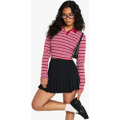 Mini-Jupe Plissée - 36 - boohoo - Modalova