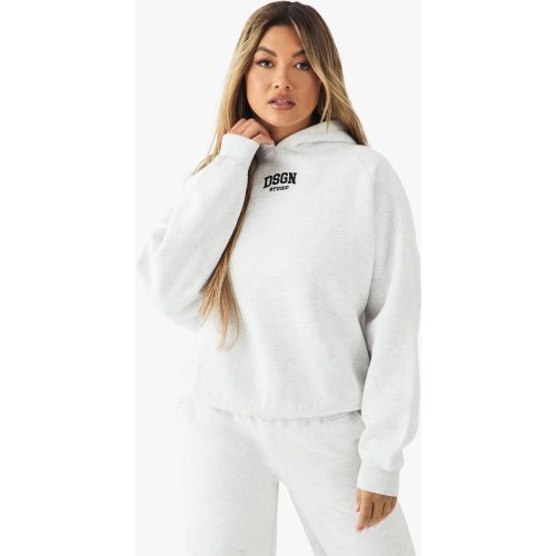 Sweat À Capuche Oversize À Broderie Dsgn Studio - S - boohoo - Modalova