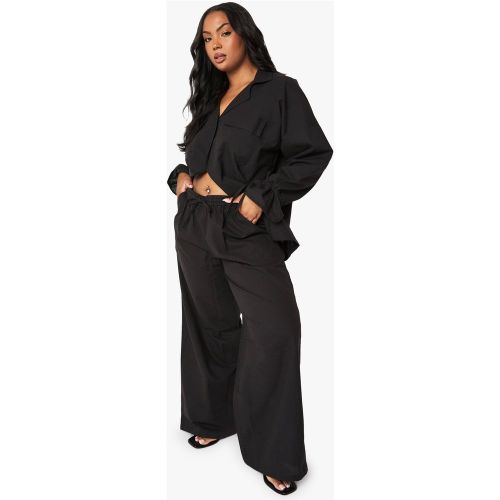 Grande Taille - Pantalon Large - 44 - boohoo - Modalova
