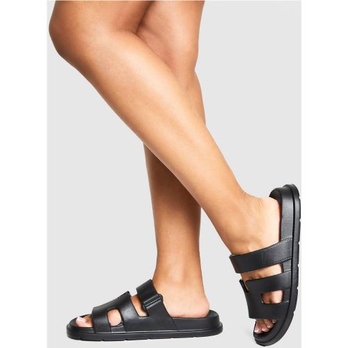 Claquettes Légères À Découpe - 36 - boohoo - Modalova