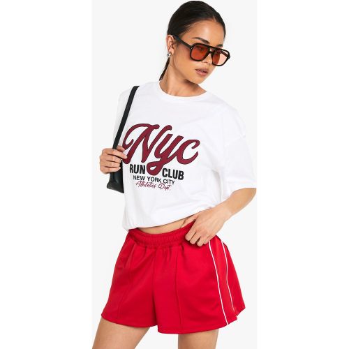 Short En Maille À Rayures - S - boohoo - Modalova