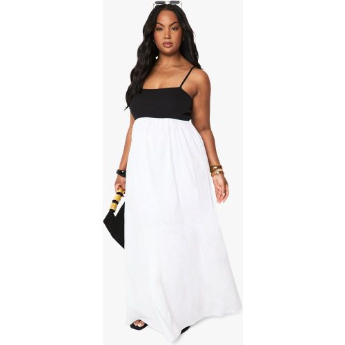 Grande Taille - Robe Longue À Bretelles - 44 - boohoo - Modalova