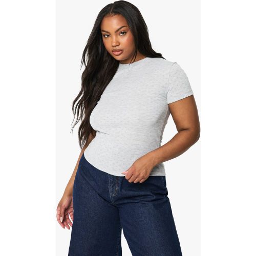 Grande Taille - Top De Tailleur À Manches Courtes - 44 - boohoo - Modalova