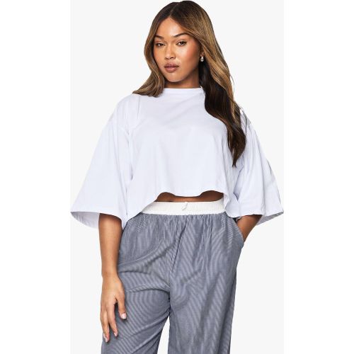 Grande Taille - T-Shirt Oversize À Épaules Tombantes - 44 - boohoo - Modalova