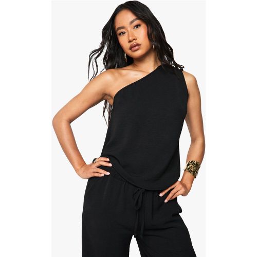 Top Asymétrique Tissé - 34 - boohoo - Modalova