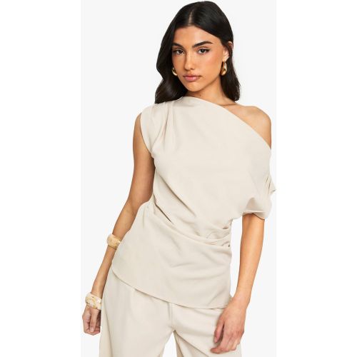 Top Long Asymétrique - 34 - boohoo - Modalova