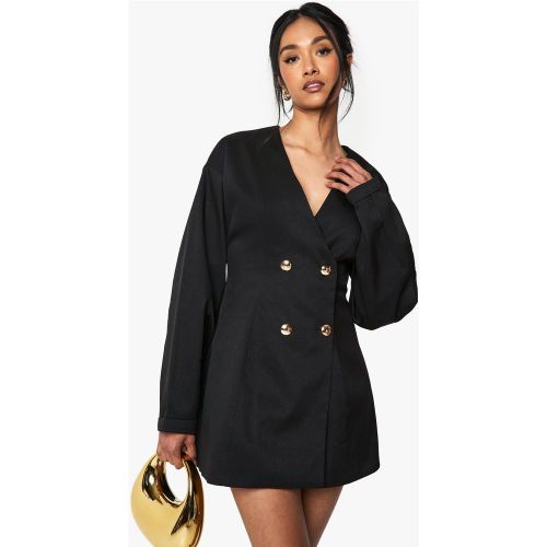 Robe Blazer Habillée Sans Col - 36 - boohoo - Modalova