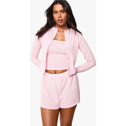 Cardigan Côtelé - Mix And Match - 34 - boohoo - Modalova