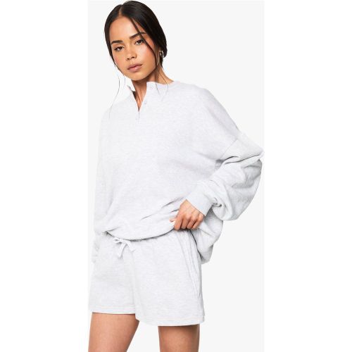 Sweat Oversize À Col Bateau - S - boohoo - Modalova