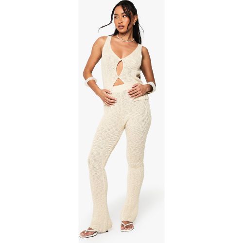 Pantalon En Maille - 36 - boohoo - Modalova