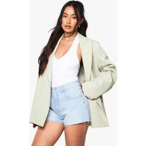 Mini Short En Jean - 34 - boohoo - Modalova