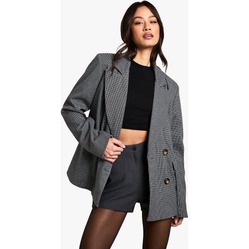 Tall" - Blazer Croisé Effet Laine - 36 - boohoo - Modalova