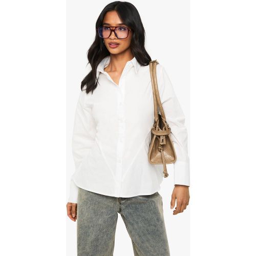 Petite" - Chemise Longue Cintrée - 34 - boohoo - Modalova