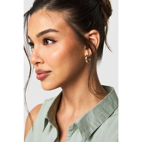 Lot De 2 Paires De Boucles D'Oreilles En Perle - One Size - boohoo - Modalova