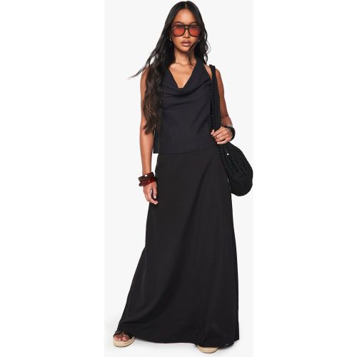Jupe Longue Asymétrique - 34 - boohoo - Modalova