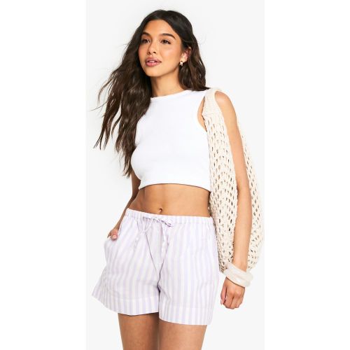 Short Large À Rayures - 34 - boohoo - Modalova