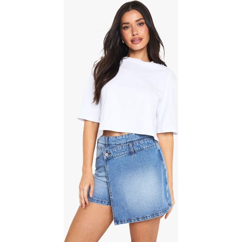 Tall" - Jupe-Short En Jean - 34 - boohoo - Modalova