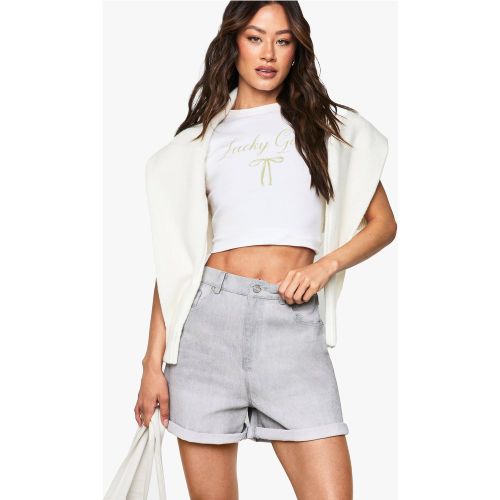 Tall" - Short Mom En Jean - 34 - boohoo - Modalova