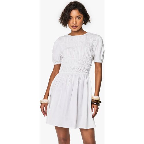 Tall" - Robe Courte Froncée En Popeline - 36 - boohoo - Modalova