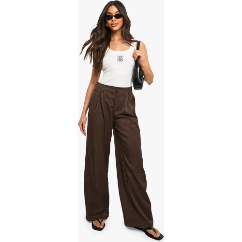 Pantalon Droit Habillé - 42 - boohoo - Modalova