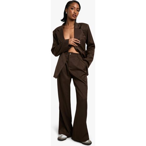 Pantalon Droit Habillé - 36 - boohoo - Modalova