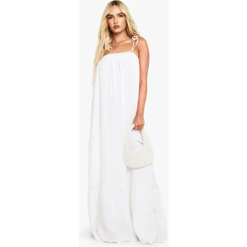 Robe Longue Texturée - 36 - boohoo - Modalova