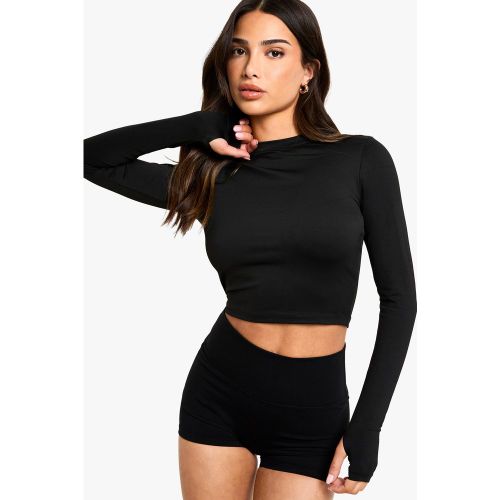 Petite" - Short Court Premium Taille Haute - 34 - boohoo - Modalova