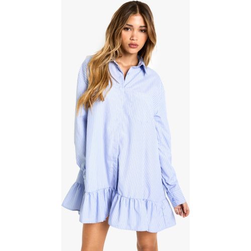 Robe Chemise Rayée - 34 - boohoo - Modalova