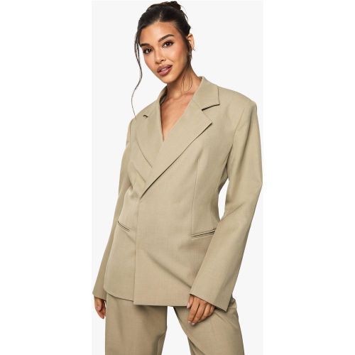 Blazer Habillé Texturé - 36 - boohoo - Modalova