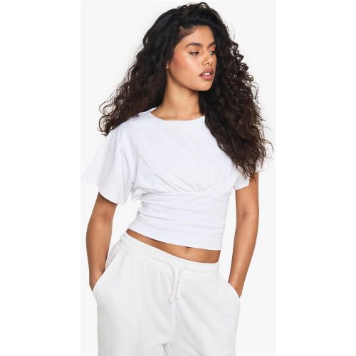 T-Shirt En Jersey En Relief - 34 - boohoo - Modalova