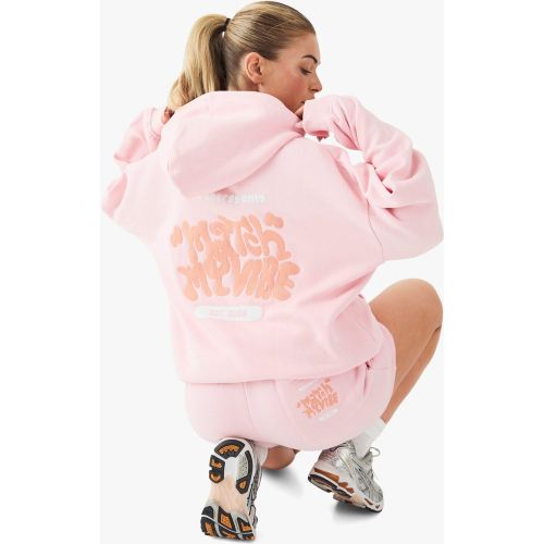 Sweat À Capuche À Slogan Brodé Match My Vibe - S - boohoo - Modalova